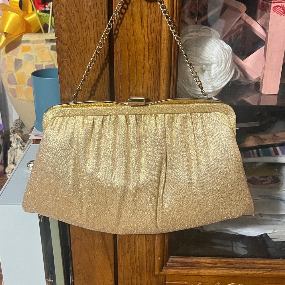 Vintage Ande Gold Clutch